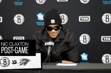 Nic Claxton | Post-Game Press Conference | Oklahoma City Thunder | 1.05.2024