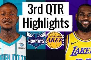 LA Lakers vs Charlotte Hornets Full Highlights 3rd QTR | Dec 28 | NBA Regular Season 2023