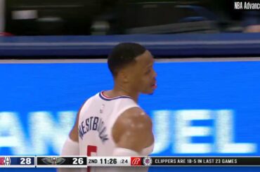 Russell Westbrook 8 pts 5 reb 5 ast vs New Orleans Pelicans | 2024-01-05