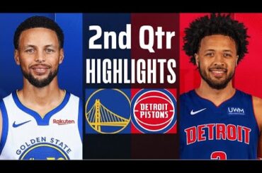 Golden State Warriors vs. Detroit Pistons 2nd Qtr Full Highlights | Jan. 05 | NBA Highlights 2024