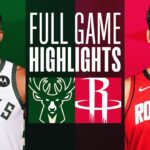 BUCKS at ROCKETS | FULL GAME HIGHLIGHTS | January 6, 2024