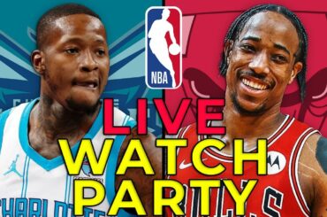🔴 Charlotte Hornets at Chicago Bulls Live Stream Watch Party