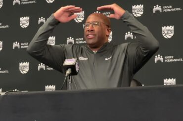 Mike Brown on the Sacramento Kings' 135-130 victory over Toronto