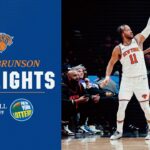 Jalen Brunson Drops 33 PTS & 8 AST at Wizards