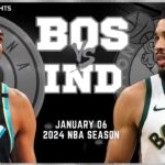 Boston Celtics vs Indiana Pacers Full Game Highlights | Jan 6 | 2024 NBA Season