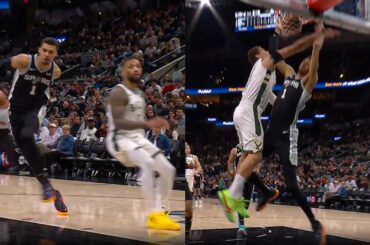 Victor Wembanyama INSANE Behind The Back & Dunk 🤯