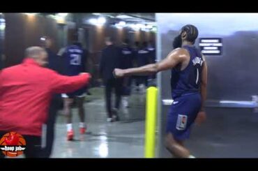 Russell Westbrook, James Harden, Kawhi & PG13 Immediately After Clippers 117-106 Win Over Grizzlies