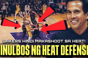 LA Lakers PINULBOS ng Miami Heat zone defense! Lebron James 12pts lang! Heat vs Lakers