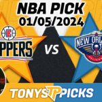 LA Clippers vs. New Orleans Pelicans 1/5/2024 FREE NBA Picks and Predictions on NBA Betting Tips