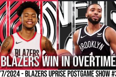 Portland Trail Blazers vs Brooklyn Nets Recap | Blazers Uprise Postgame Show