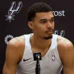 2023-24 San Antonio Spurs Season | Victor Wembanyama's Post-Game Interview 1.7.2024