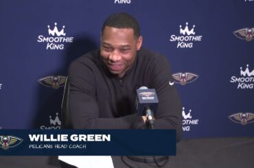 Willie Green recaps win in Sacramento | Pelicans-Kings Postgame Interview 1/7/2024