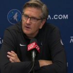 Wolves' Finch on poor execution late in loss to Mavs