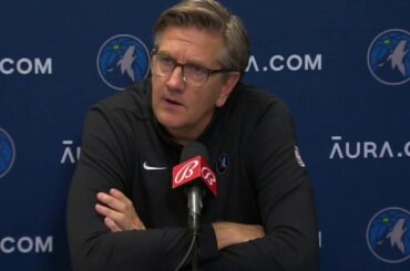 Wolves' Finch on poor execution late in loss to Mavs