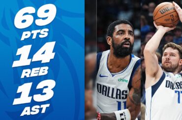 Kyrie Irving (35 PTS) & Luka Doncic (34 PTS) COMBINE For 69 POINTS! | January 7, 2024