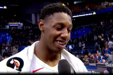 RJ Barrett (37/6/6) Post-Game Interview vs GSW | Jan 7, 2024
