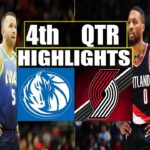 Dallas Mavericks vs Portland Trail Blazers 4th QTR Game Highlights | January 5, 2024