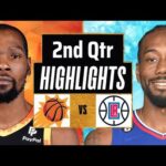 LA Clippers vs Phoenix Suns Full Highlights 2nd QTR | Jan 8 | 2024 NBA Regular Season