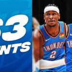 SGA (32 PTS) & Chet (31 PTS) COMBINE For 63 POINTS In Thunder W! | January 8, 2024