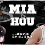 Miami Heat vs Houston Rockets Full Game Highlights | Jan 8 | 2024 NBA Season