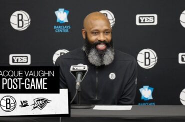 Jacque Vaughn | Post-Game Press Conference | Oklahoma City Thunder | 1.05.2024