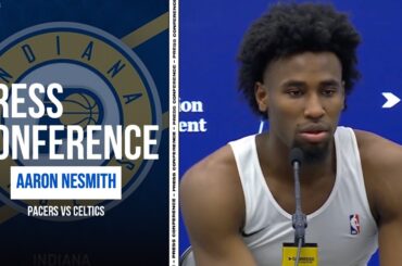 Aaron Nesmith TAKES REVENGE Against Celtics | Pacers Postgame Interview 18/24