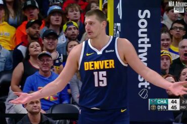 Nikola Jokic 13 pts 11 reb 6 ast vs Charlotte Hornets | 2024-01-01