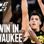 Jazz TAKE DOWN THE BUCKS on the road 👀 | UTAH JAZZ