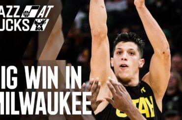 Jazz TAKE DOWN THE BUCKS on the road 👀 | UTAH JAZZ