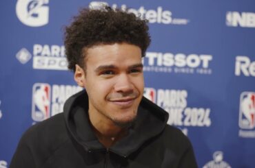 Cam Johnson on playing Cavaliers in Paris