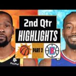 LA Clippers vs Phoenix Suns 2nd QTR - PART 2 Highlights | Jan 8 | 2024 NBA Regular Season