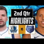 Dallas Mavericks vs Memphis Grizzlies Full Highlights 2nd QTR | Jan 9 | 2024 NBA Regular Season