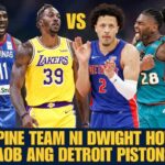 Dwight Howard, WALANG BINATBAT ang Detroit Pistons sa Philippine Team niya