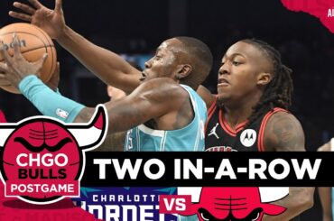 Chicago Bulls Escape Charlotte with an OT Win Behind Coby White's Big Night  | CHGO Bulls Postgame
