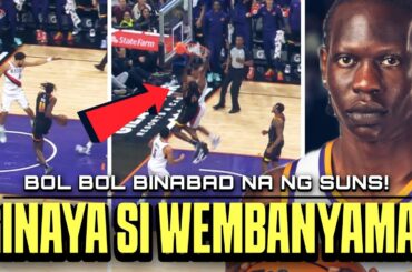 Bol Bol ng Suns nag-ala Wembanyama! Side step Dunk! Almost double double pa! Suns vs Blazers