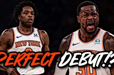 OG Anunoby HELPS THE KNICKS WIN In His Debut!