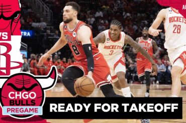 Zach LaVine, Chicago Bulls look for third straight win vs Houston Rockets | CHGO Bulls Pregame