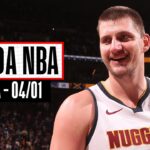 GAME-WINNER de JOKIC garante vitória no ÚLTIMO segundo - Rodada NBA 04/01