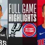 SPURS at PISTONS | FULL GAME HIGHLIGHTS | January 10, 2024