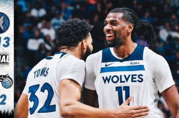 Minnesota Timberwolves Defeat Orlando Magic, 113-92 | 01.09.24