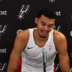 Victor Wembanyama talks win vs Pistons, Postgame Interview 🎤