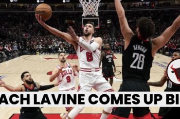 Bulls Make it 3 Wins in a row in Nail-Biting W over Rockets