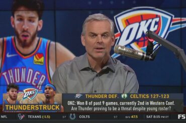 The Herd | Colin Cowherd reacts Thunders def. Celtics 127-123, Shai Gilgeous-Alexander 36 Pts
