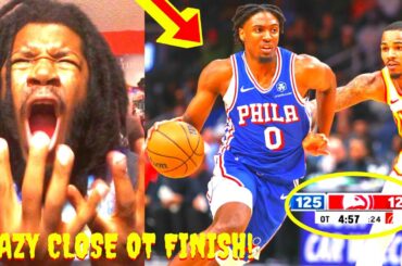 76ERS VS HAWKS REACTION 2024 ATLANTA HAWKS VS PHILADELPHIA 76ERS HIGHLIGHTS REACTION 2024