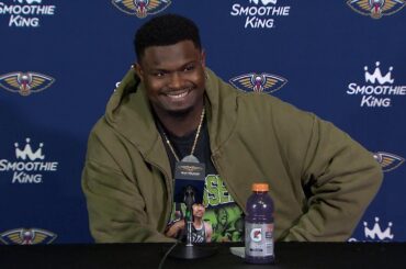 Zion Williamson on defense leading to offense | Pelicans at Warriors postgame 1/10/24