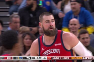 Pelicans Highlights: Jonas Valanciunas with 21 Points vs. Golden State Warriors
