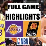 Los Angeles Lakers Vs Phoenix Suns FULL GAME Highlights | Jan.11 | NBA Highlights 2024