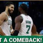 Jayson Tatum, Jaylen Brown lead Boston Celtics OT comeback win over Minnesota Timberwolves