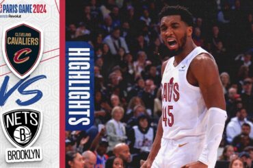 WHAT A NIGHT IN PARIS!! Mitchell stars with 45 points ⭐️ | Cleveland Cavaliers v Brooklyn Nets