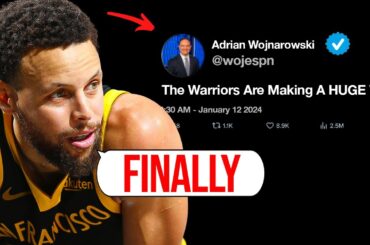 The Warriors Are About To Make A Massive Trade